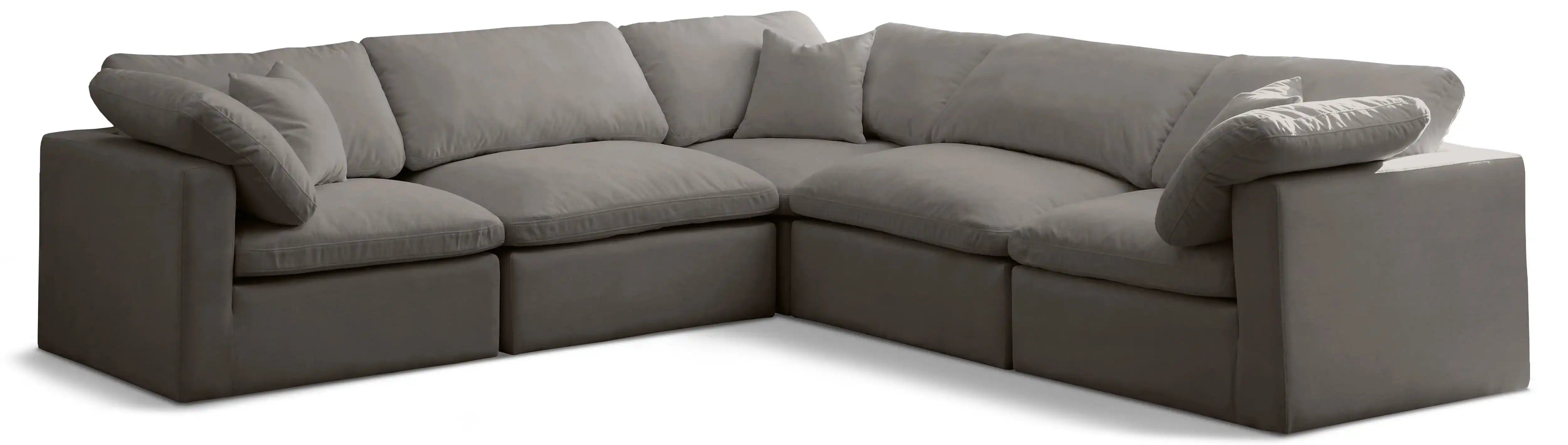 Plush - 5 Piece Modular Sectional - Best Buy Furniture