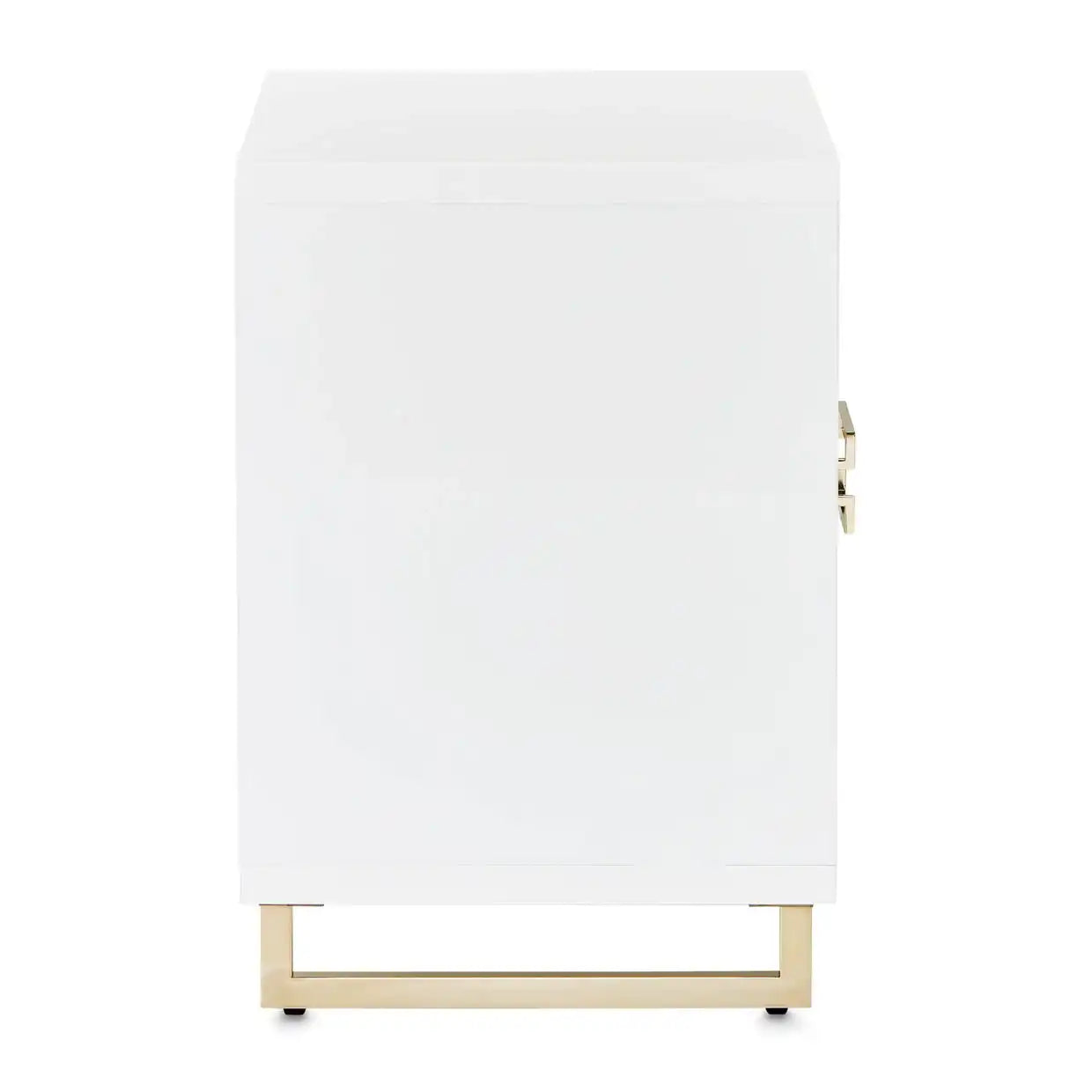 Palm Gate - Nightstand - Cloud White - Best Buy Furniture
