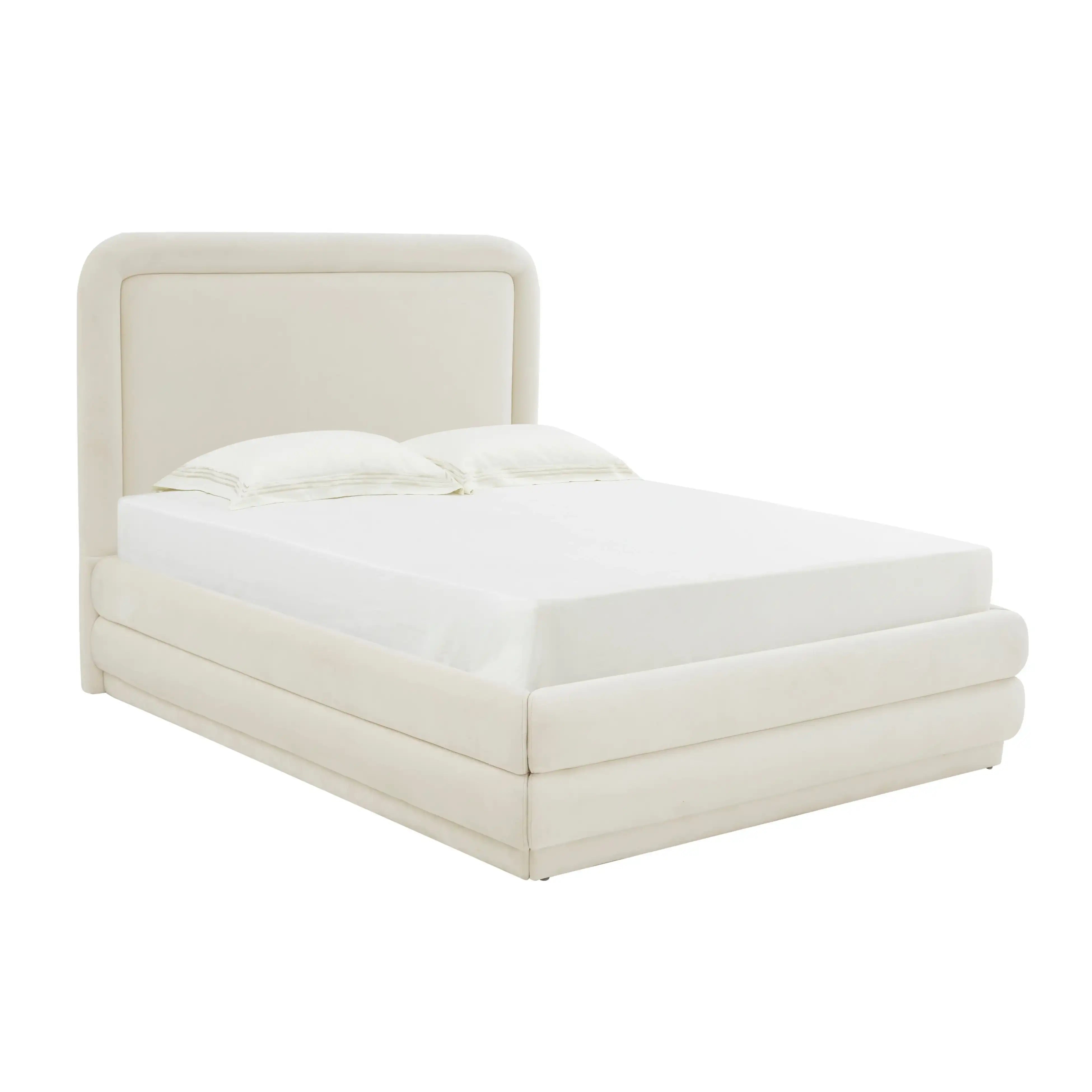 Briella - Velvet Bed - Best Buy Furniture