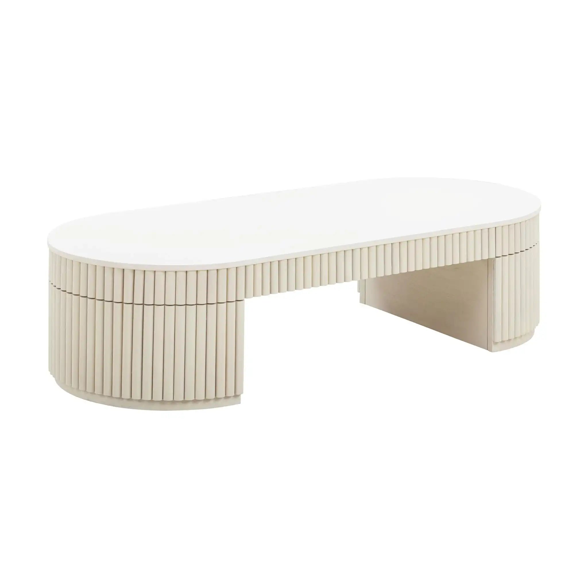 Bella - Oval Coffee Table - Best Buy Furniture