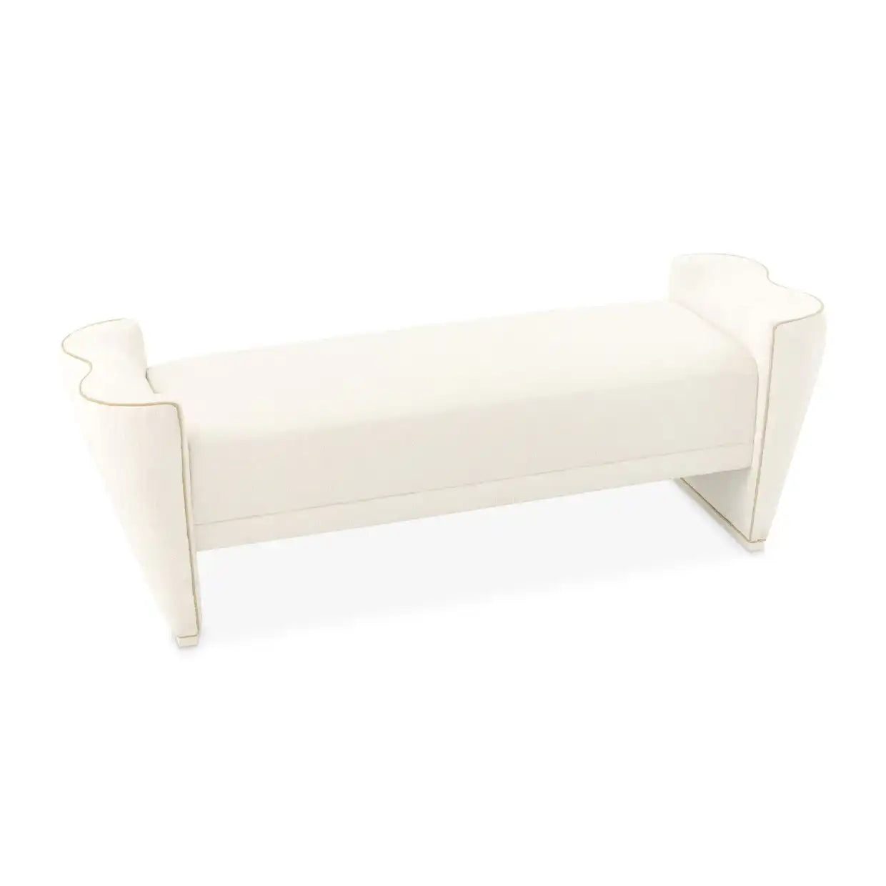 La Terrazza - Bed Bench - Creamy Pearl - Best Buy Furniture