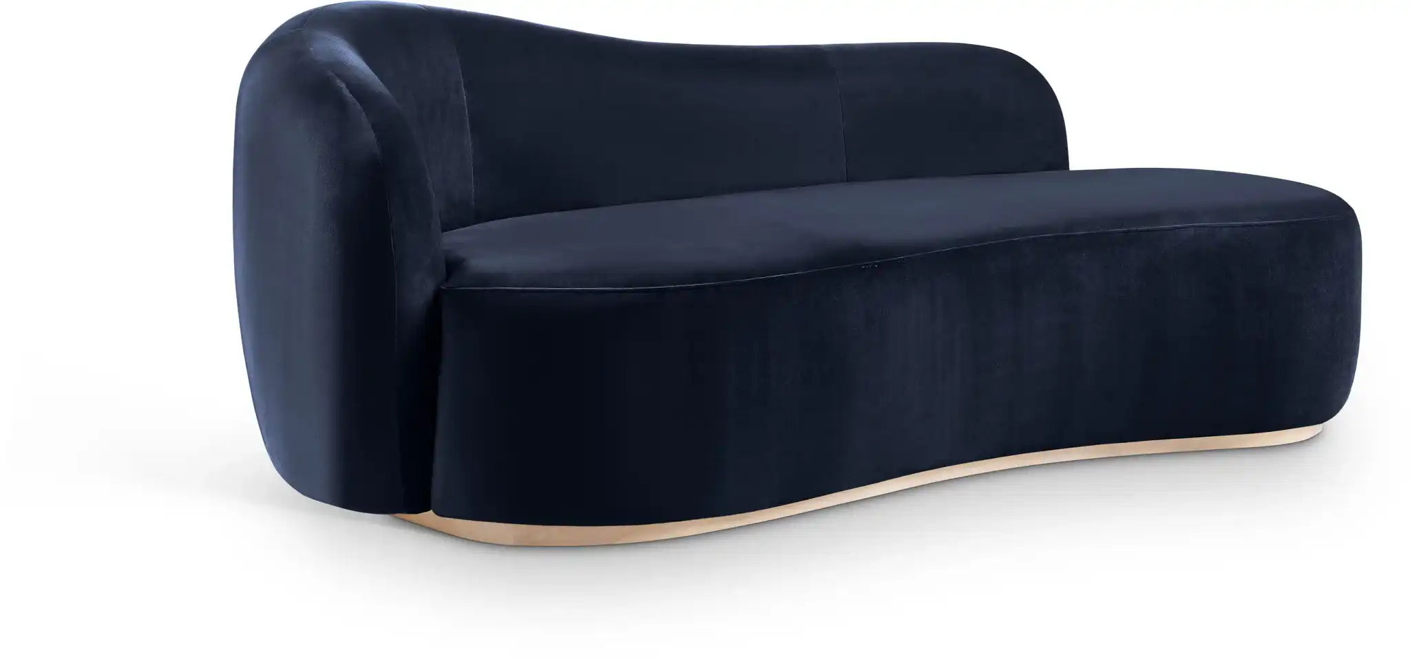 Gustavo - Velvet Upholstered Chaise - Best Buy Furniture