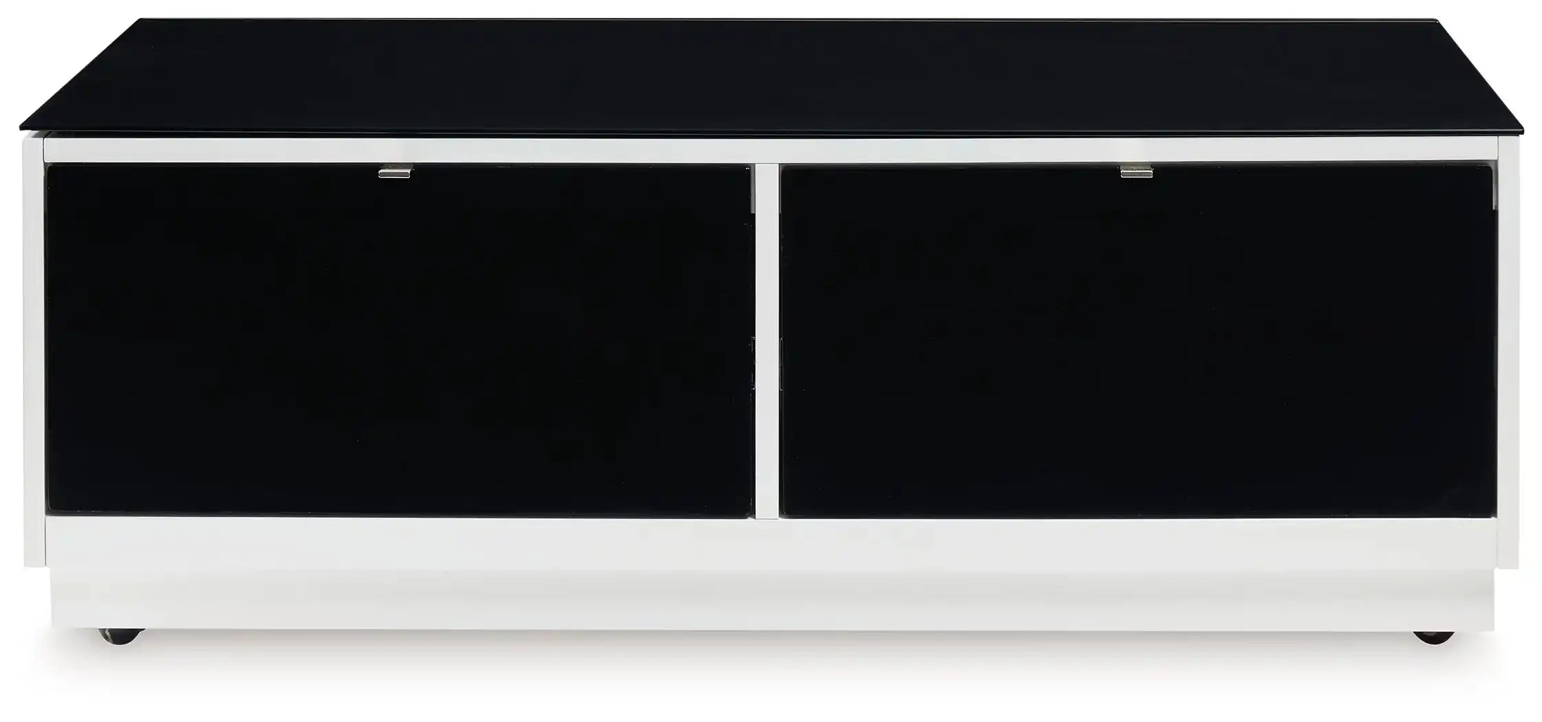 Gardoni - Rectangular Cocktail Table - White / Black - Best Buy Furniture