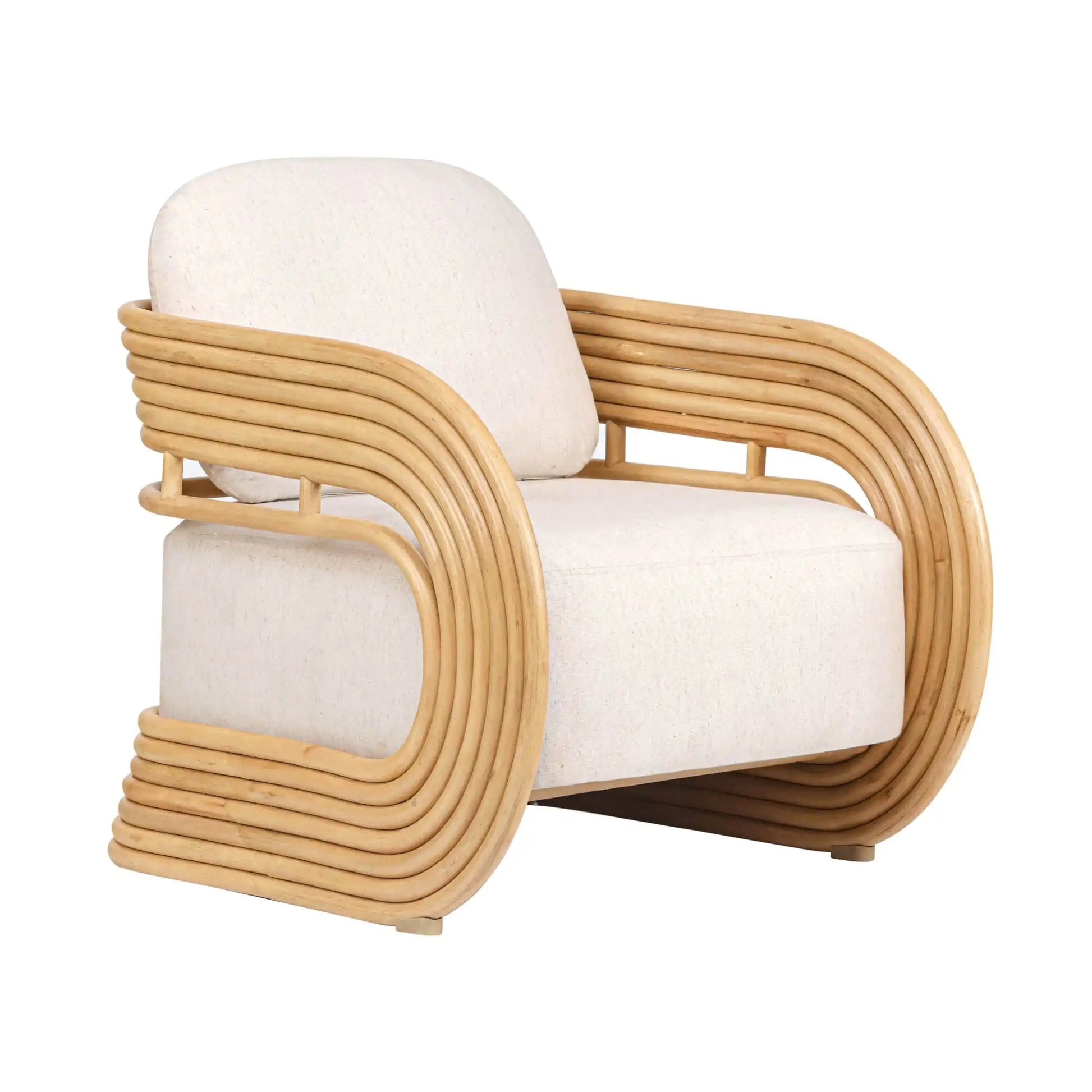 Lauretta - Accent Chair - Cream - Best Buy Furniture