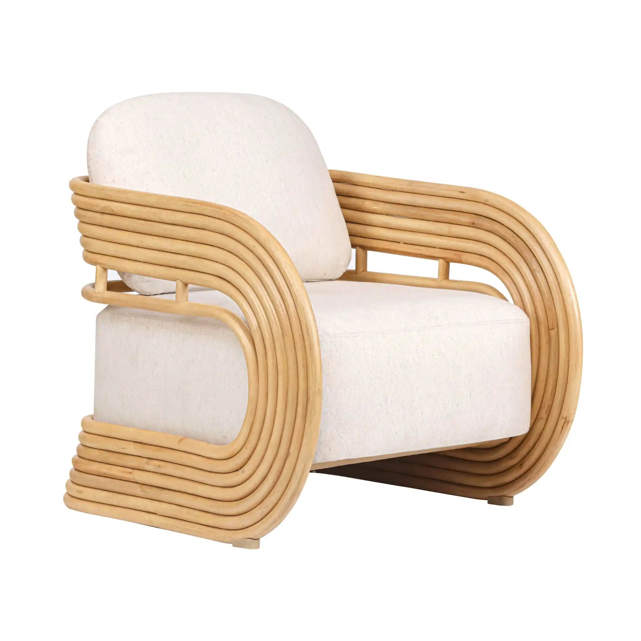 Lauretta - Accent Chair - Cream - Best Buy Furniture