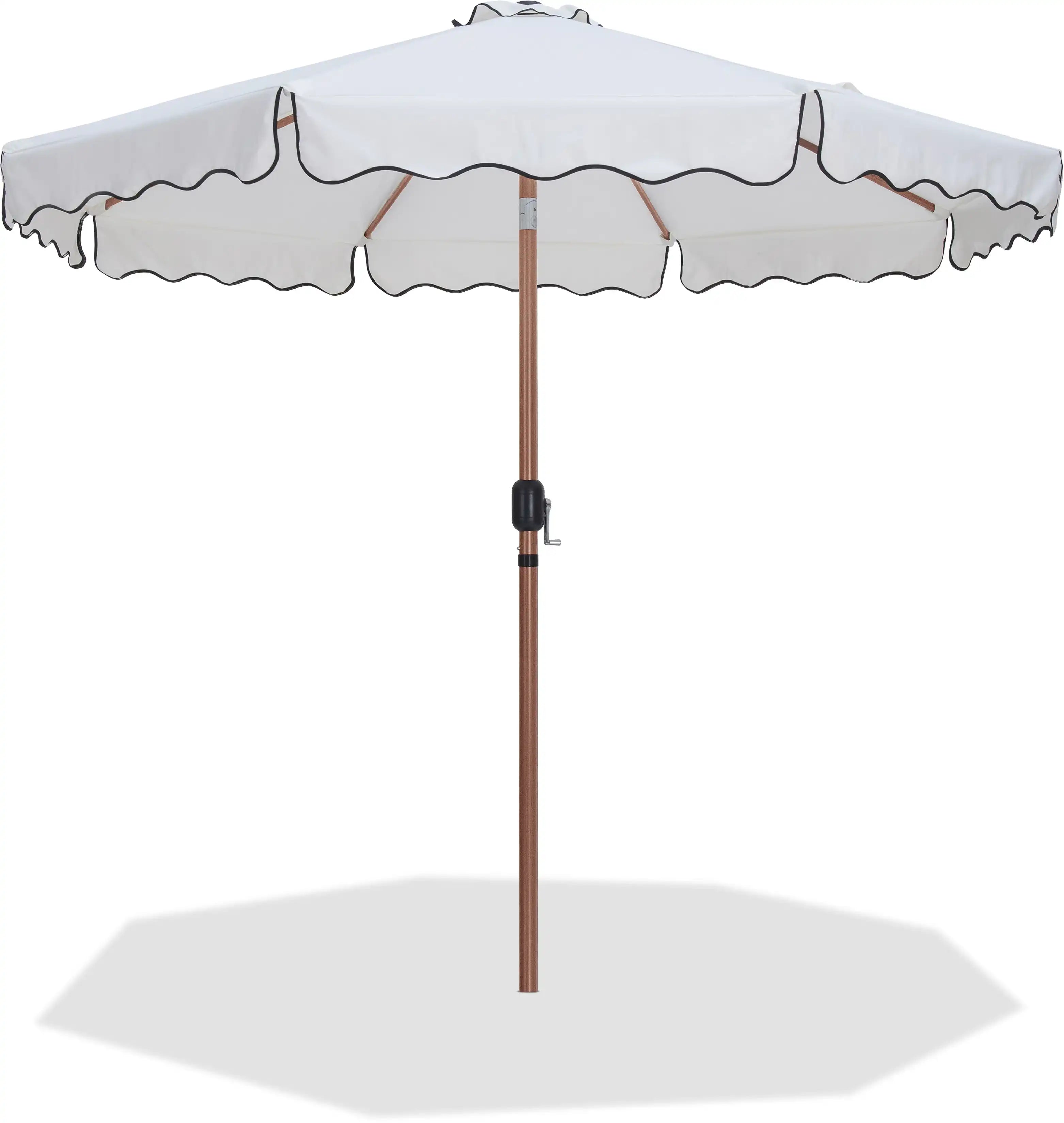 Amalfi - Patio Umbrella - Light Brown Pole - Best Buy Furniture