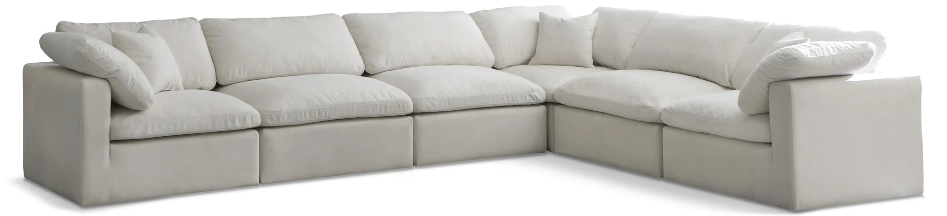 Plush - 6 Piece Modular Sectional - Best Buy Furniture