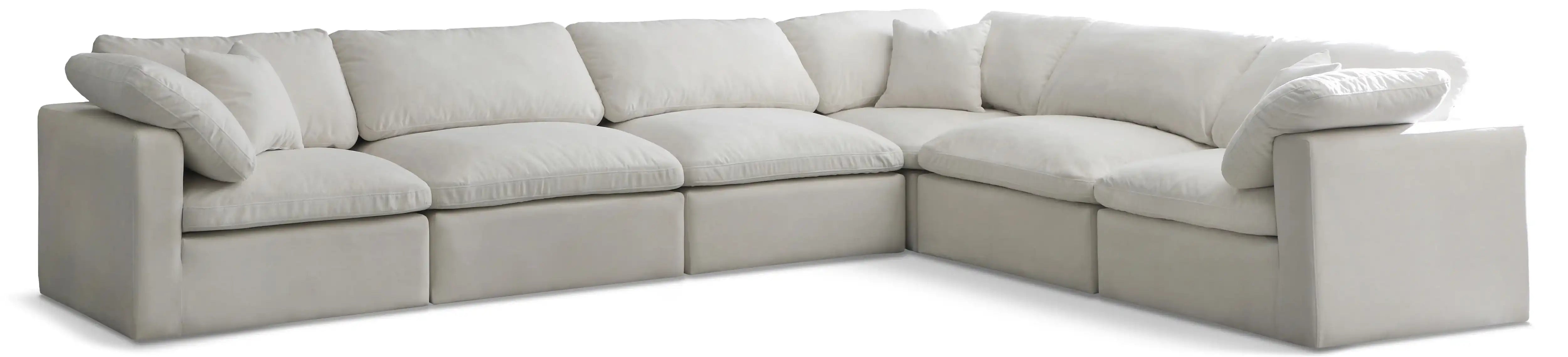 Plush - 6 Piece Modular Sectional - Best Buy Furniture