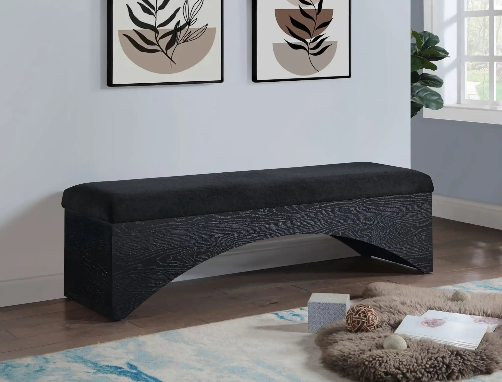 Lawson - Bench With Black Base
