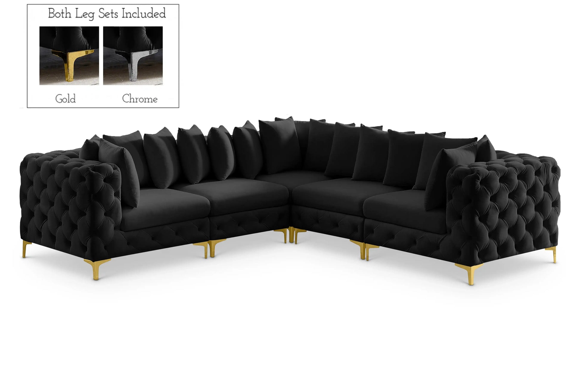 Tremblay - 5 Piece Modular Sectional - Best Buy Furniture