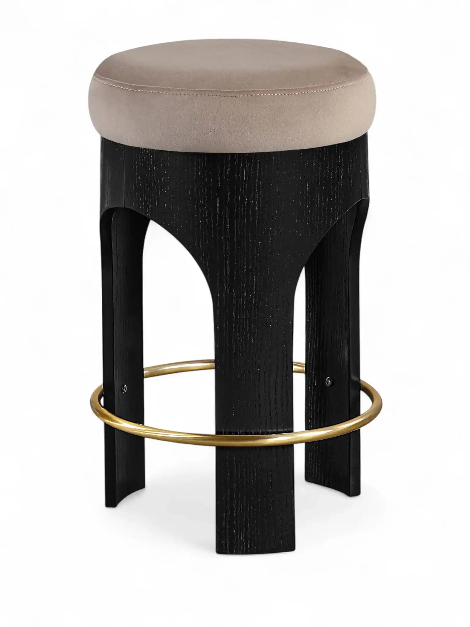 Bocceli - Counter Stool - Black Base - Best Buy Furniture