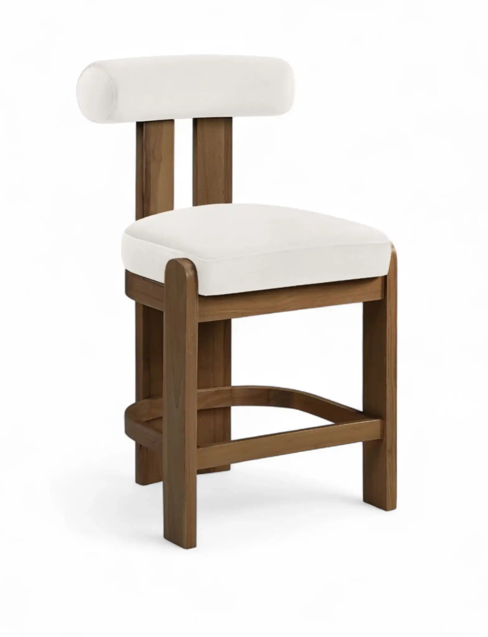 Arienzo - Velvet Upholstered Counter Stool (Set of 2) - Best Buy Furniture