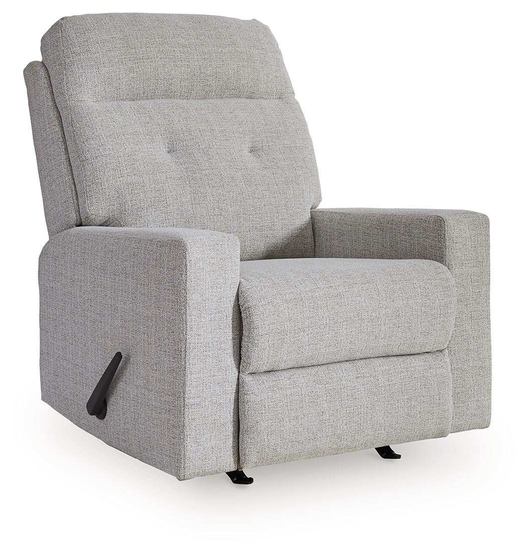 Skillins - Rocker Recliner - Stone - Best Buy Furniture