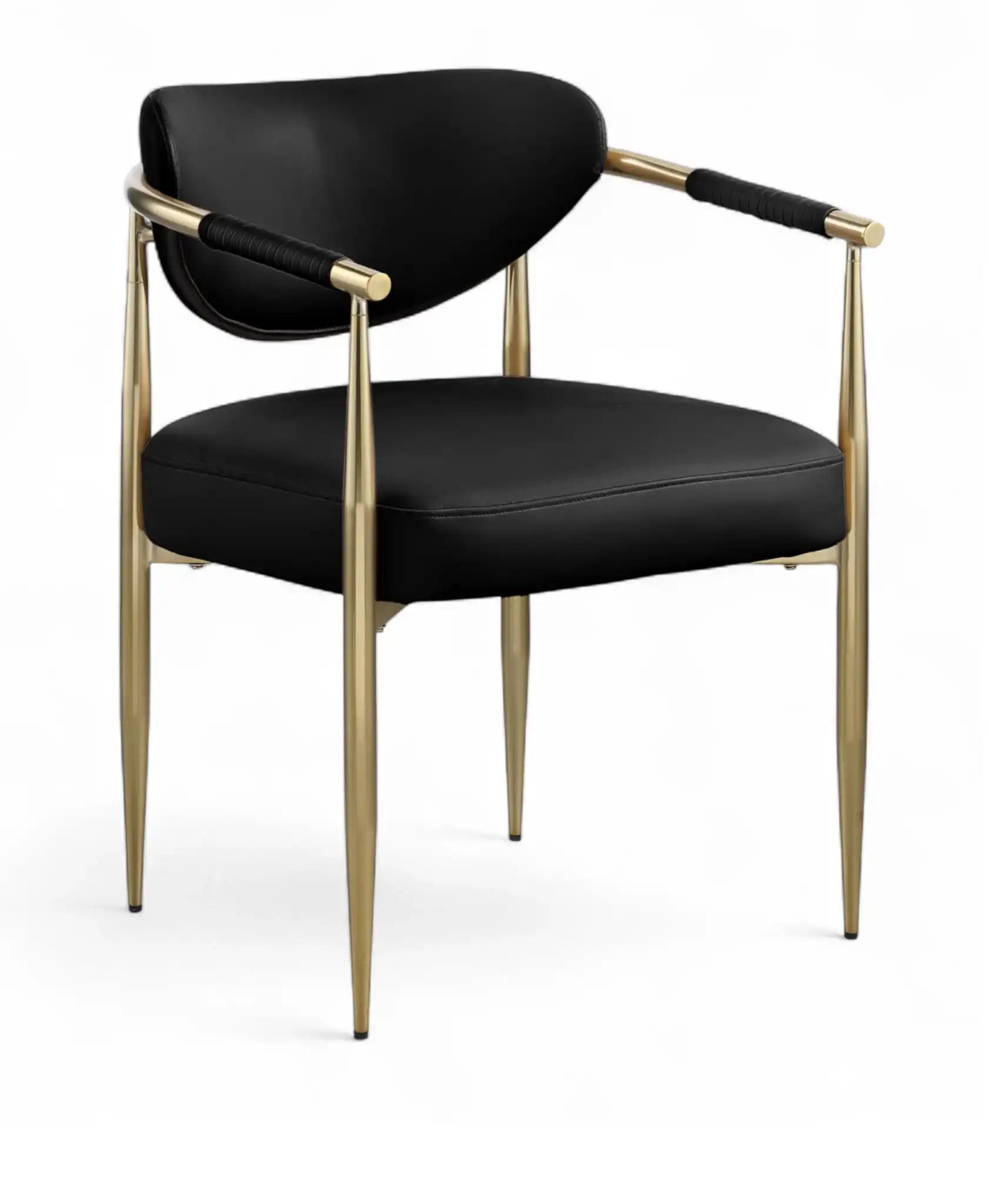Virella - Faux Leather Upholstered Dining Chair (Set of 2) - Best Buy Furniture