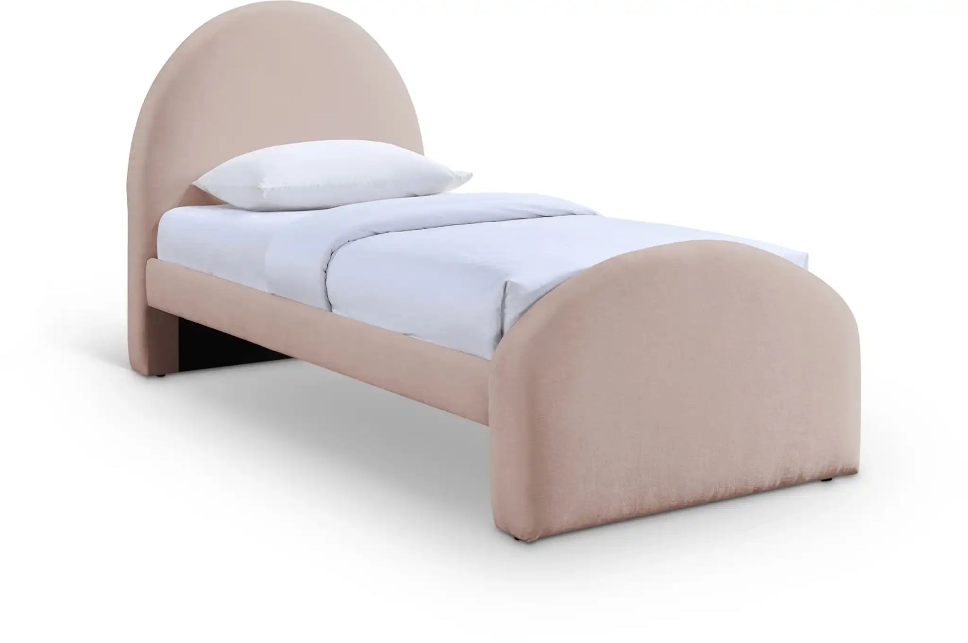 Andaz - Chenille Fabric Upholstered Bed - Best Buy Furniture