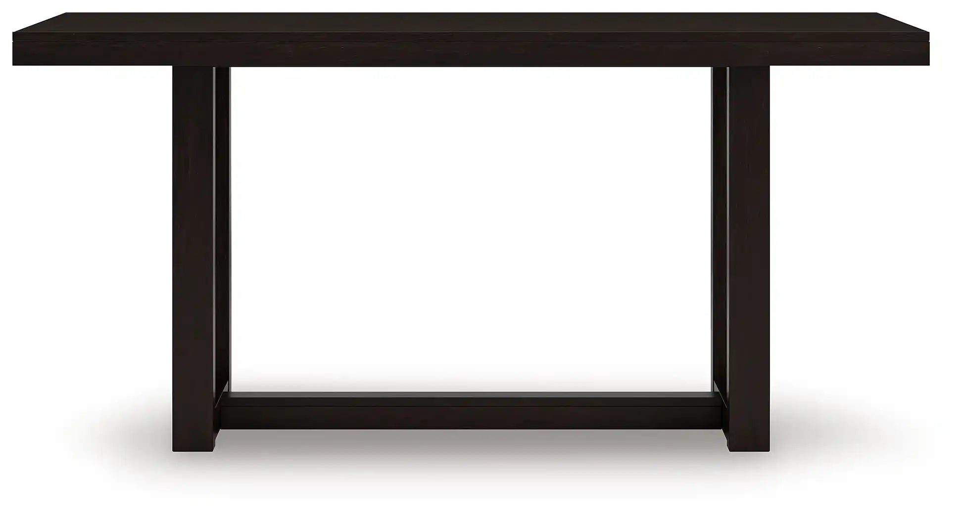 Neymorton - Rectangular Dining Room Counter Table - Dark Grayish Brown
