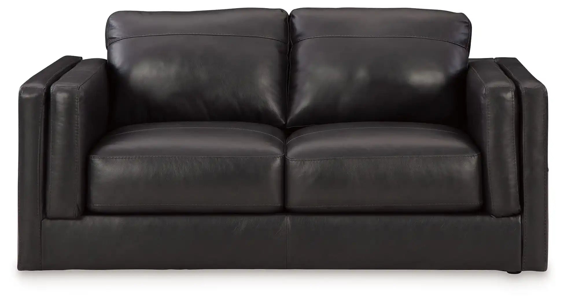 Amiata - Loveseat - Onyx - Best Buy Furniture
