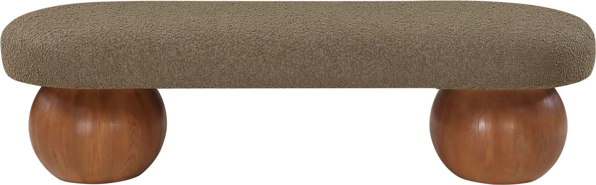 Bowie - Bench - Dark Brown Legs