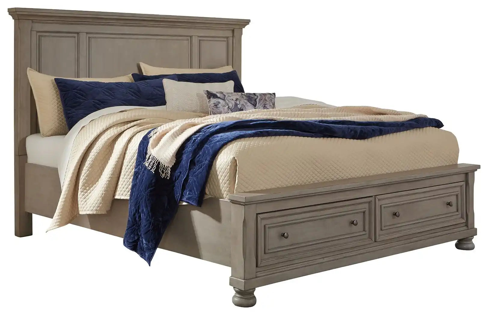 Lettner - Panel Storage Bed - Best Buy Furniture