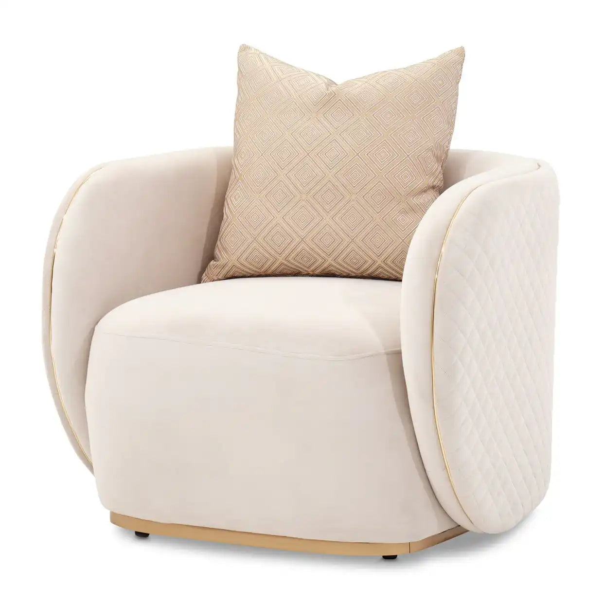 Ariana - Velvet Accent Chair - Best Buy Furniture