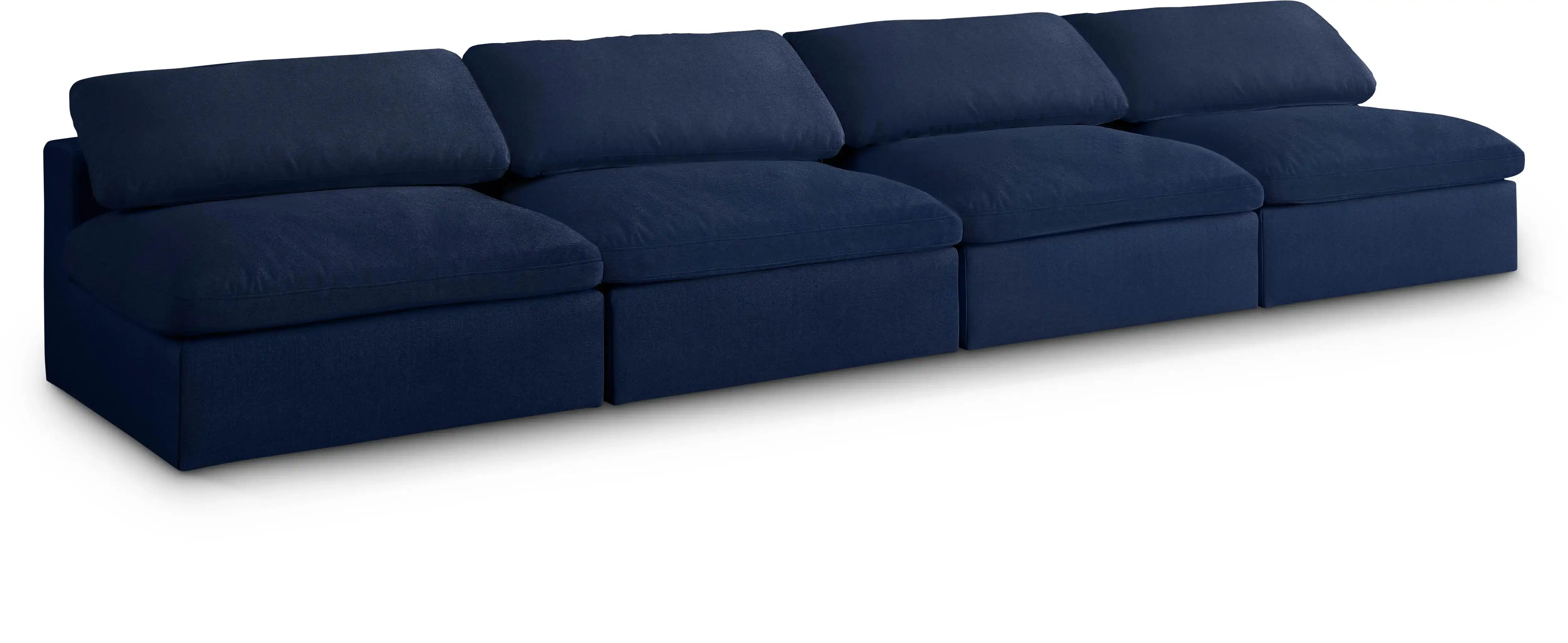 Serene - Modular Armless 4 Seat Sofa - Best Buy Furniture