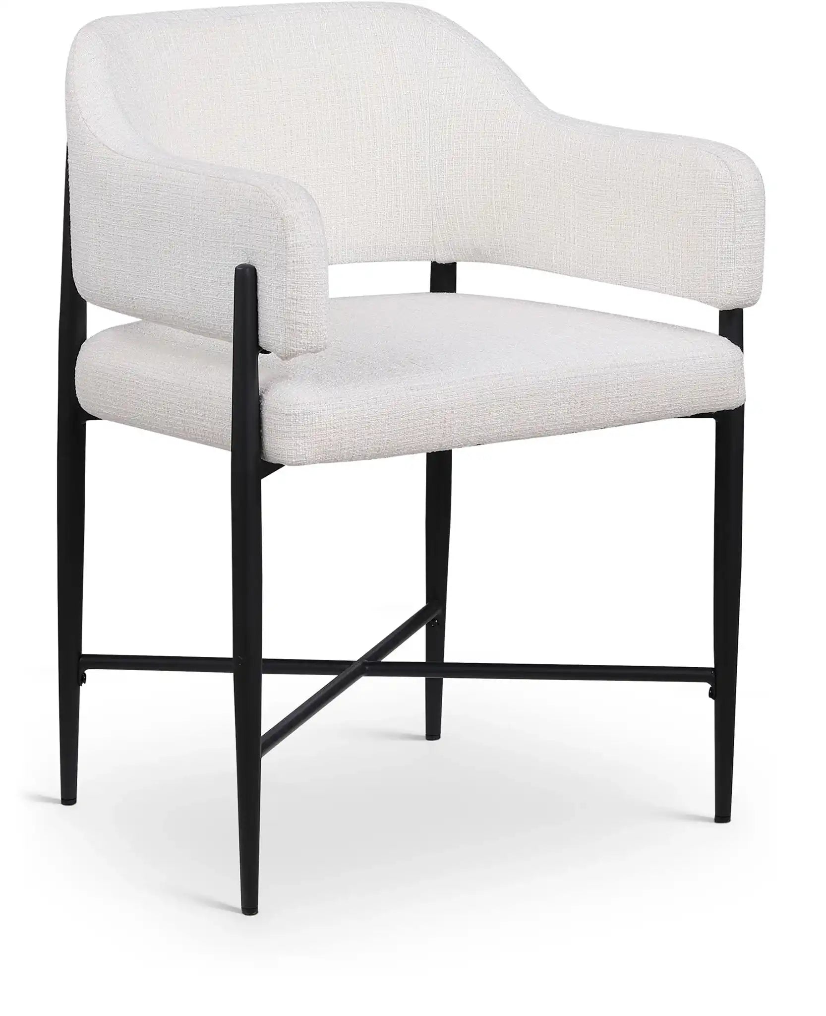 Dame - Fabric Upholstered Dining Chair (Set of 2) - Best Buy Furniture