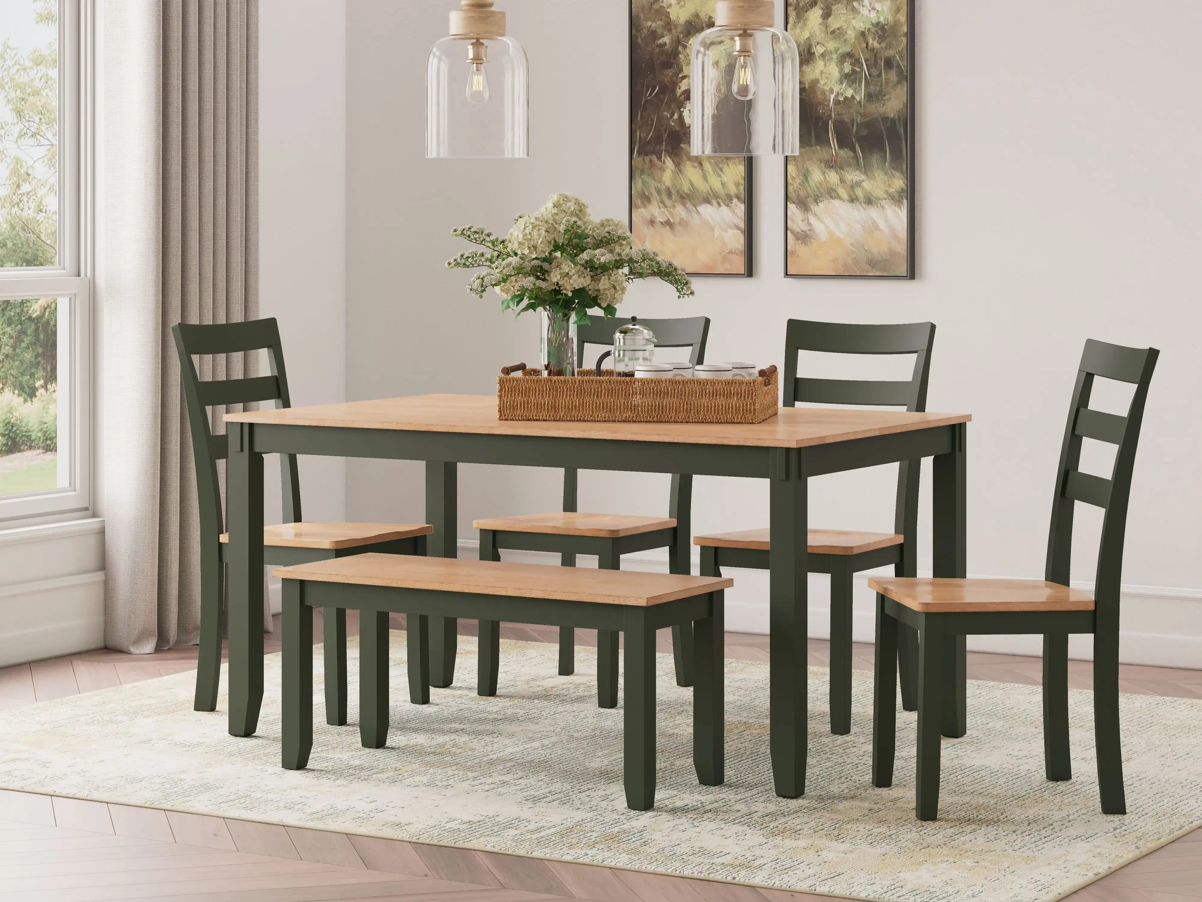Gesthaven - Dining Room Table Set - Best Buy Furniture