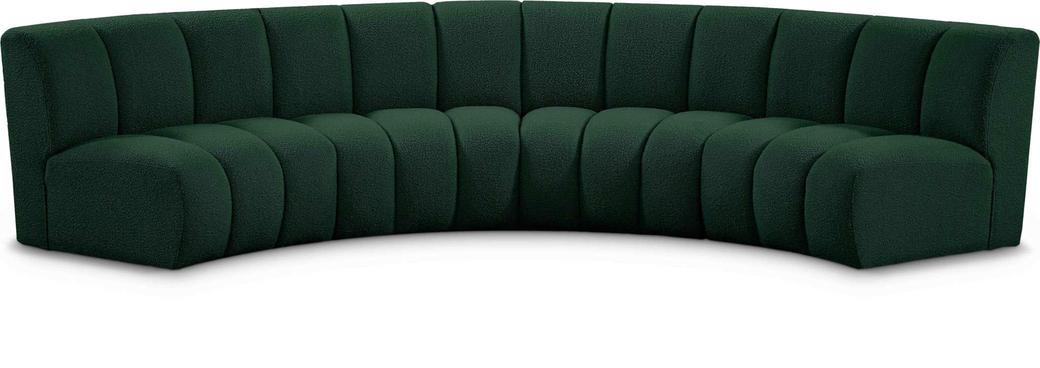 Infinity - 4 Piece Boucle Modular Sectional - Best Buy Furniture