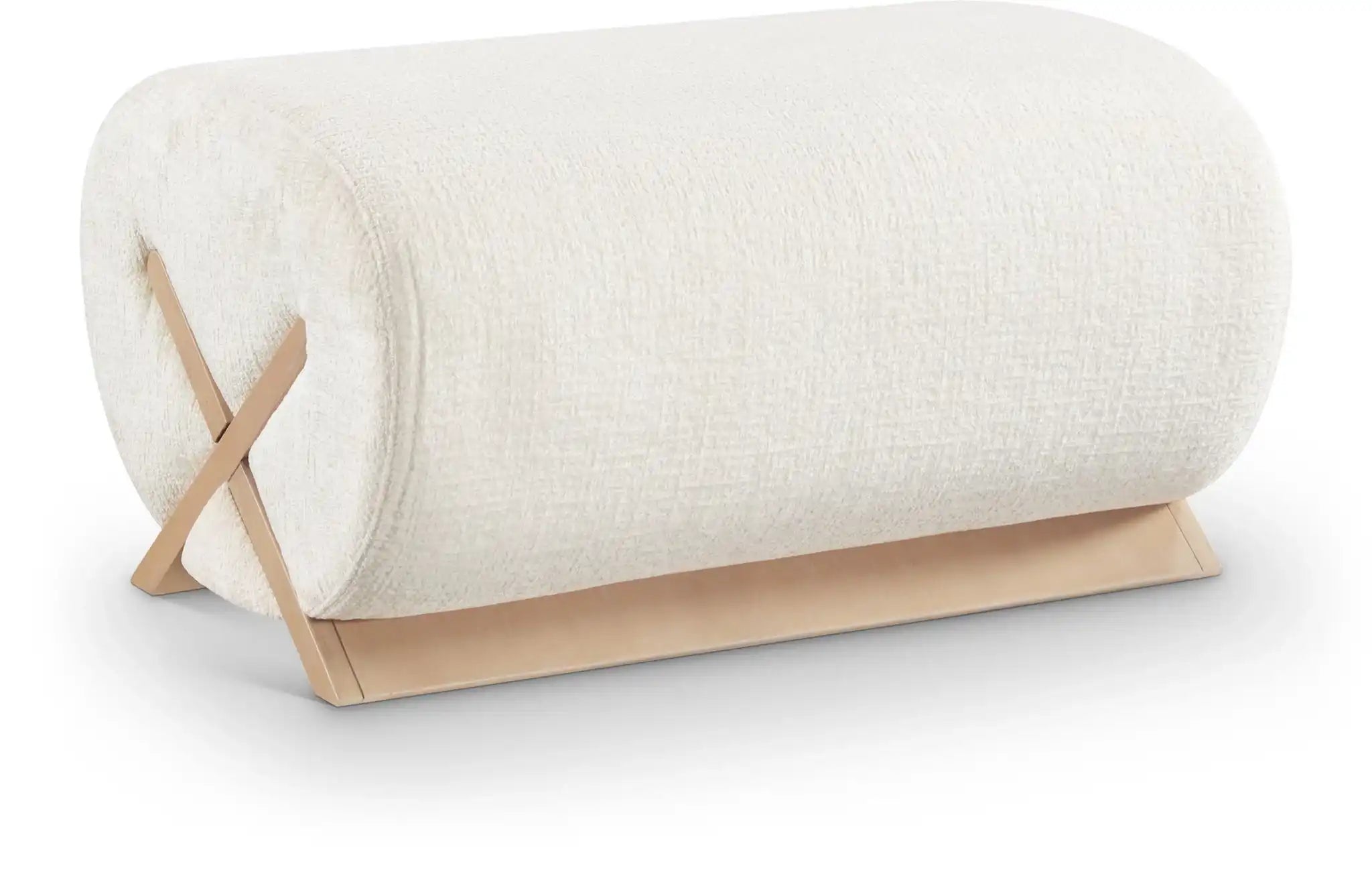 Akira - Fabric Ottoman - Best Buy Furniture
