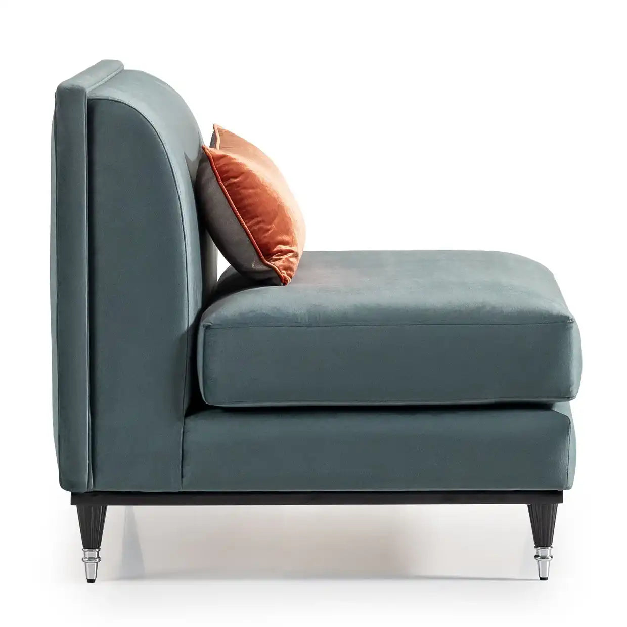 La Francaise - Armless Accent Chair - Best Buy Furniture