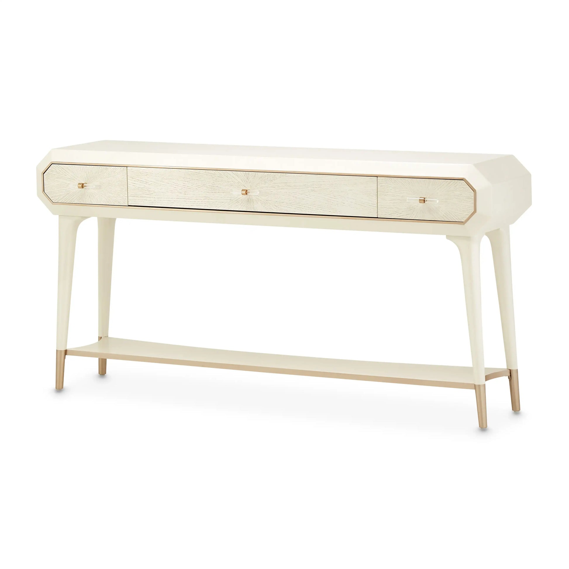 La Rachelle - Console Table - Champagne - Best Buy Furniture