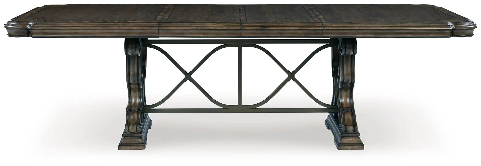 Maylee - Dining Extension Table - Dark Brown - Best Buy Furniture