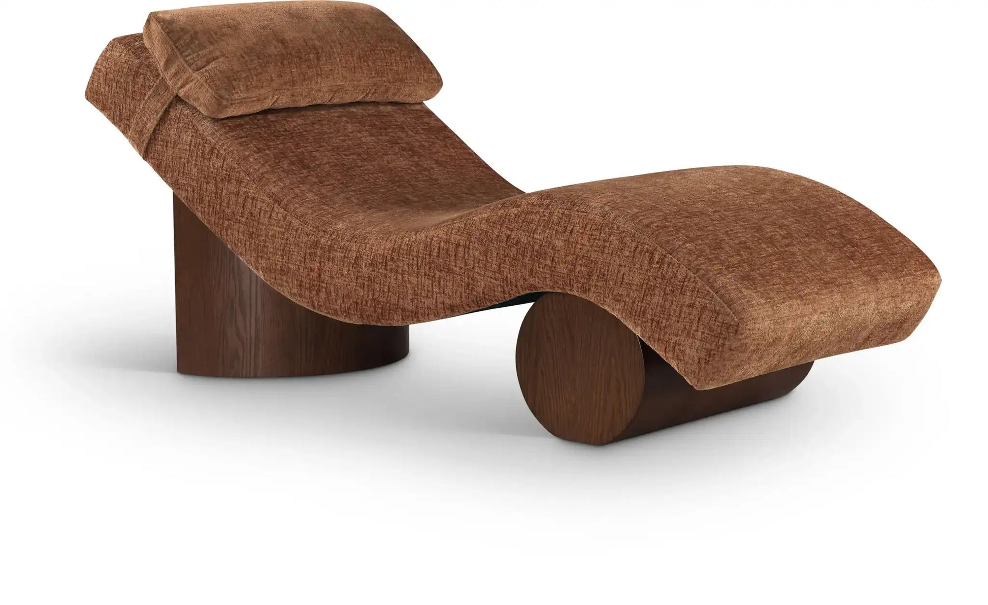 Marcella - Chaise Lounge - Walnut Base - Best Buy Furniture