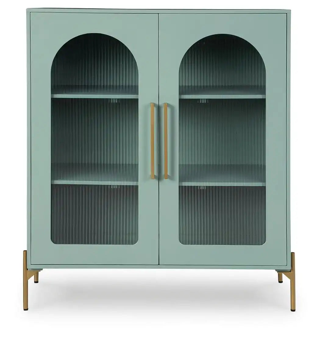 Adwen - Accent Cabinet - Light Green - Best Buy Furniture