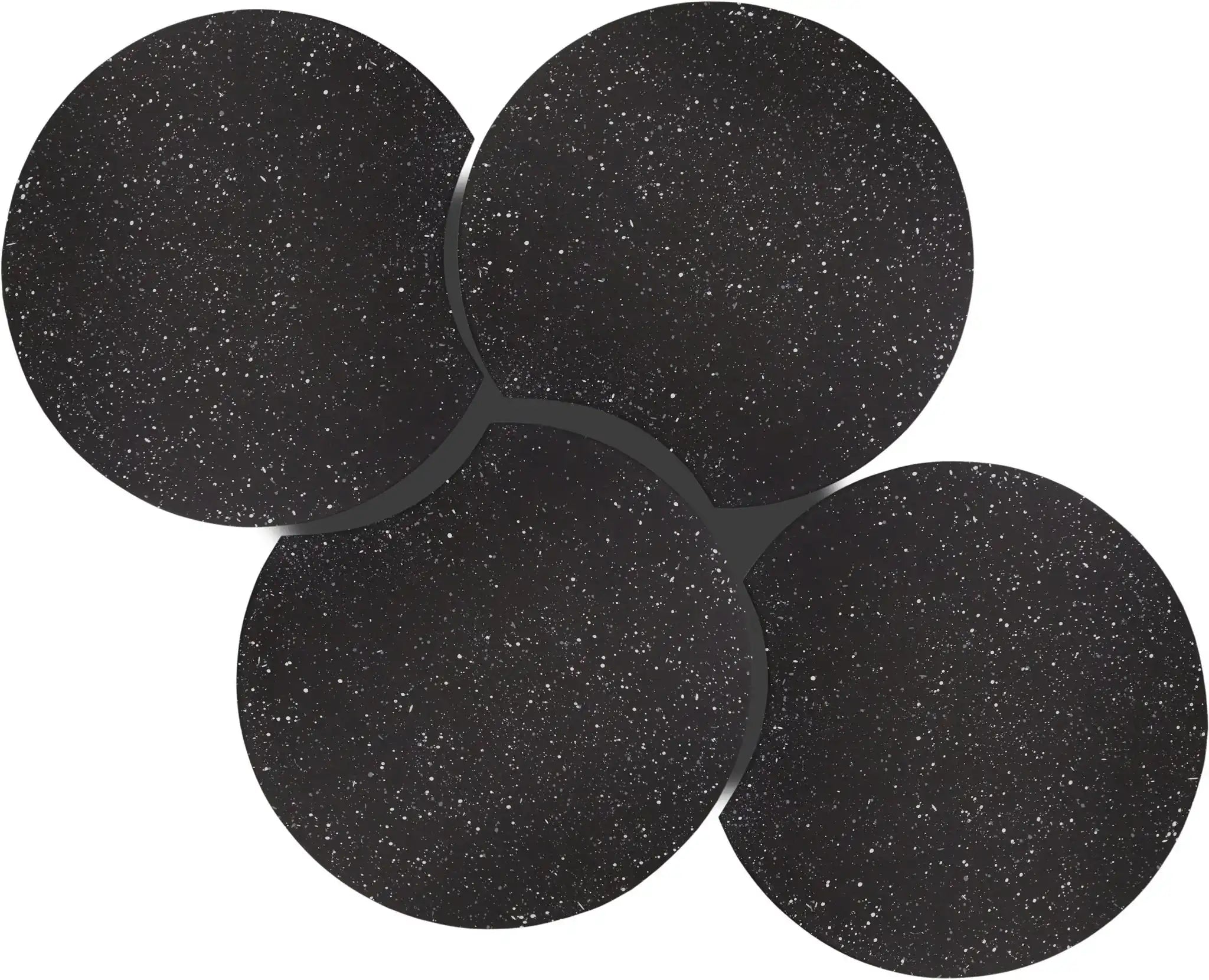 Dimple - 4 Piece Modular Coffee Table - Terazzo Finish