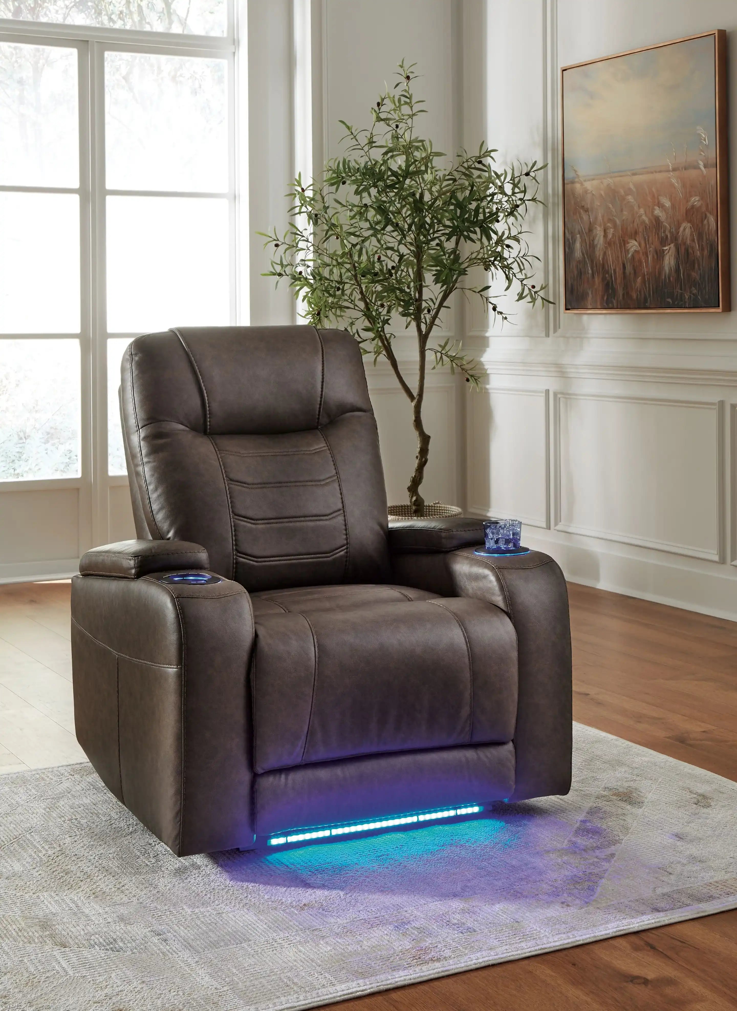 Schooner Rocks - Power Recliner / Adj Headrest - Best Buy Furniture