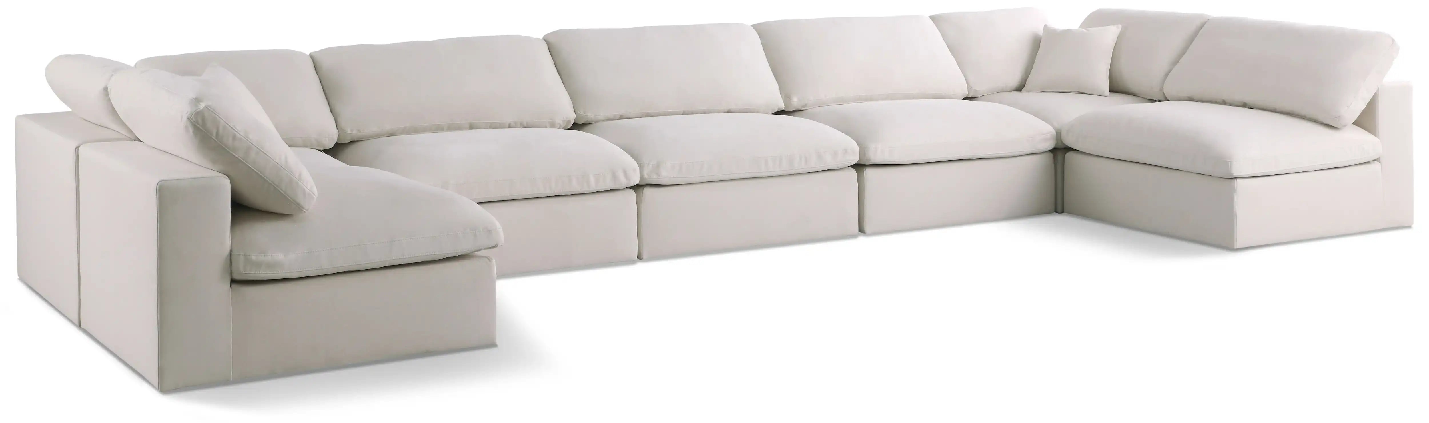 Plush - 7 Piece Modular Sectional - Best Buy Furniture