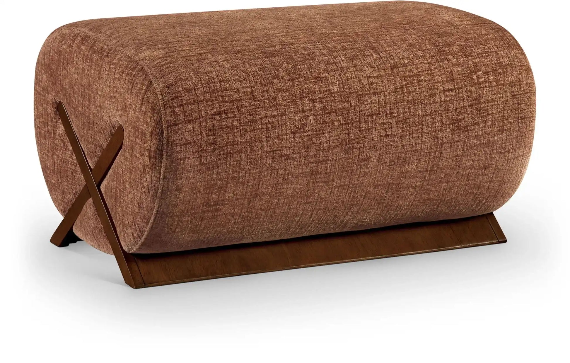 Akira - Fabric Upholstered Ottoman - Best Buy Furniture