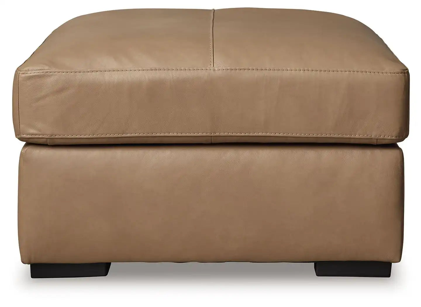 Bandon - Oversized Accent Ottoman - Toffee - Best Buy Furniture