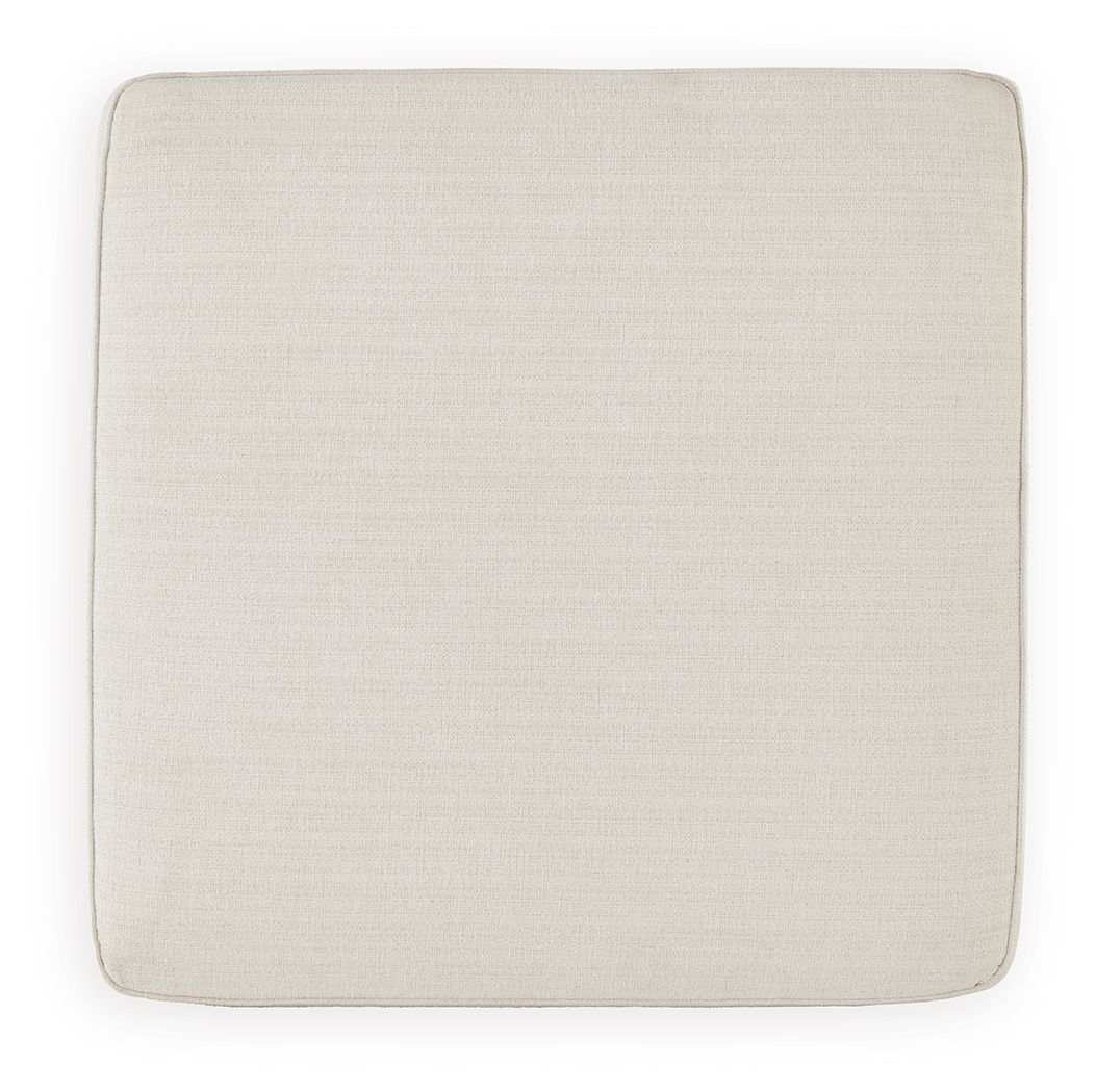 Lerenza - Oversized Accent Ottoman - Birch - Best Buy Furniture