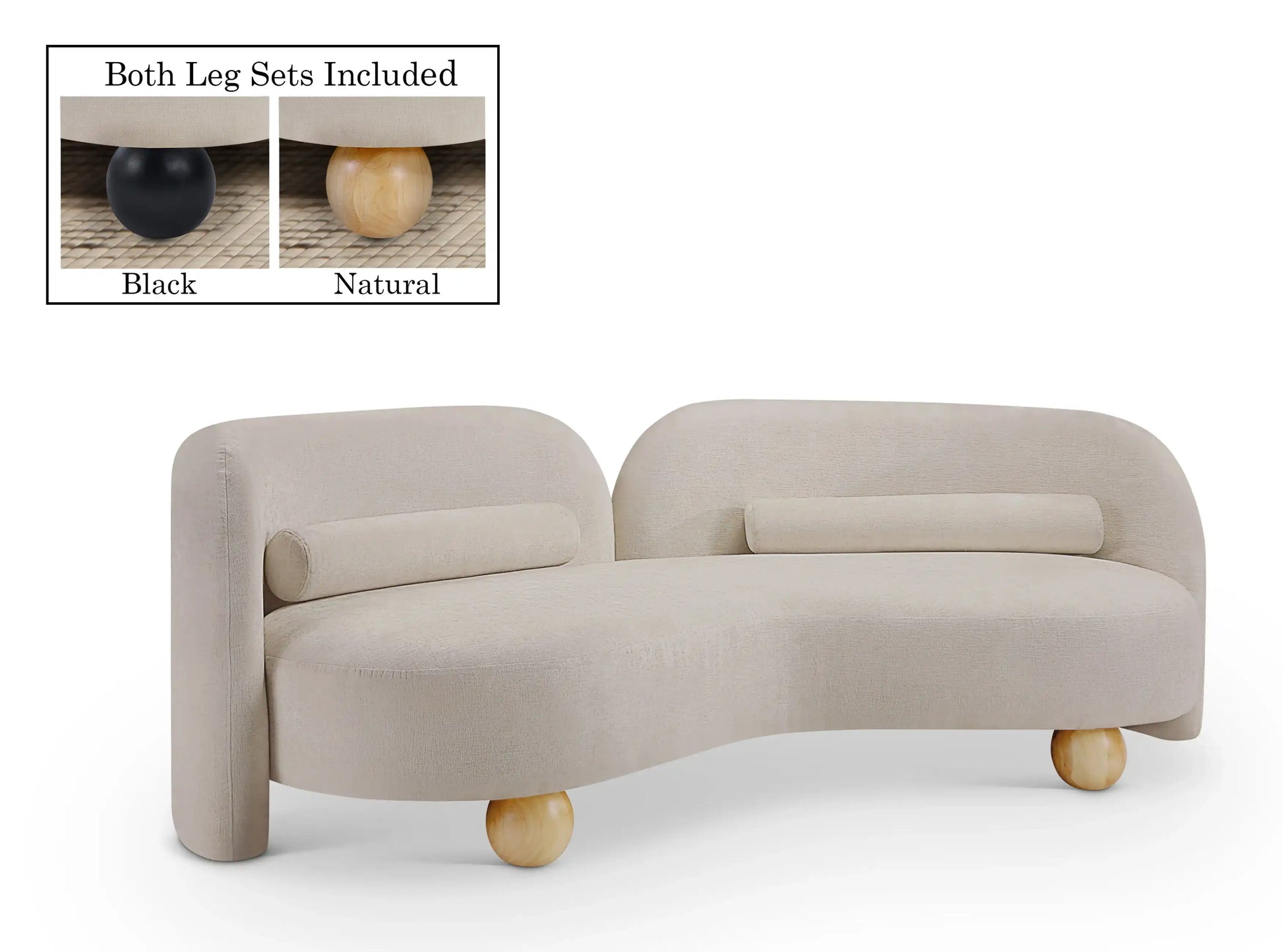 Daphne - Chenille Sofa - Best Buy Furniture