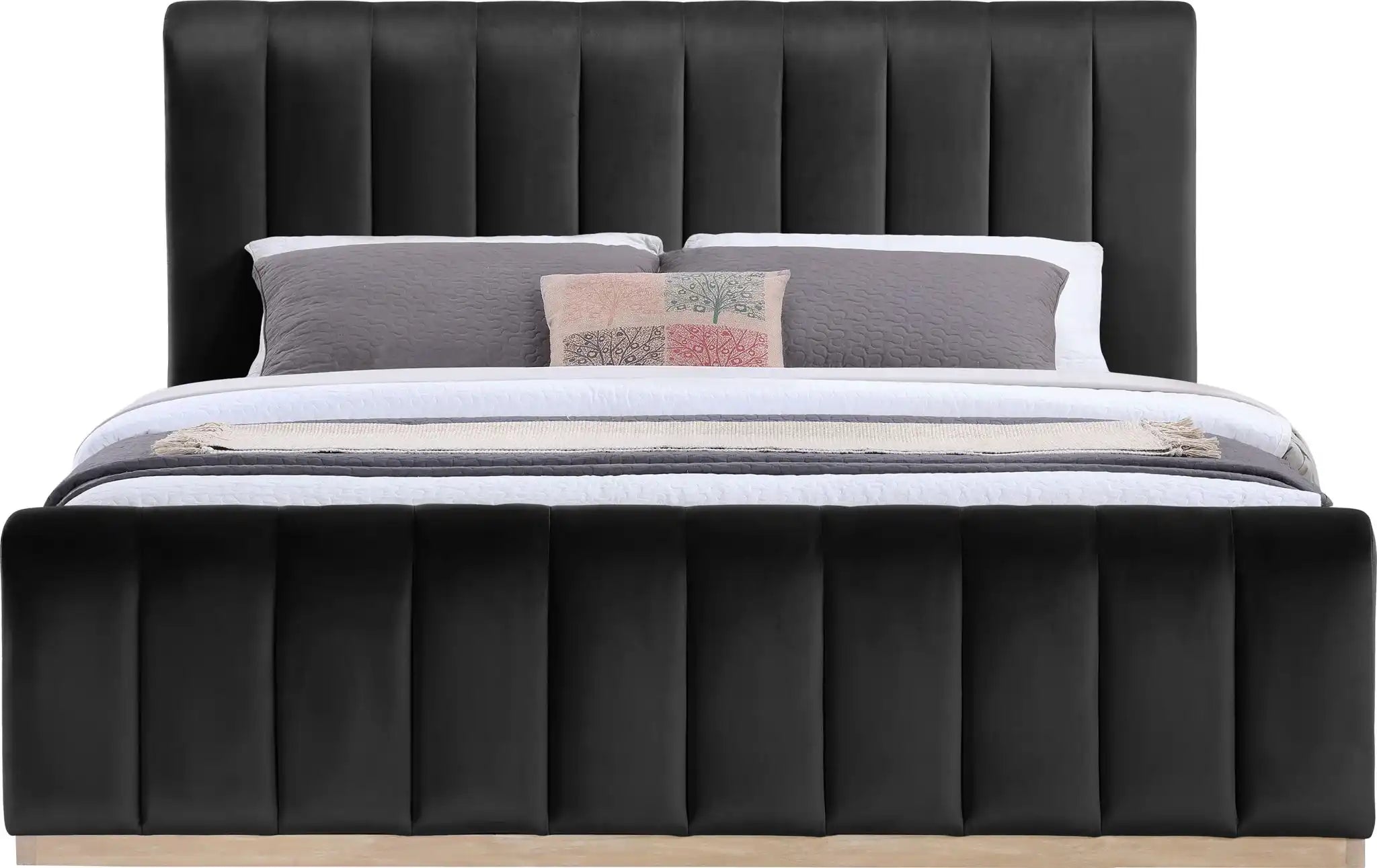 Amara - Velvet Bed