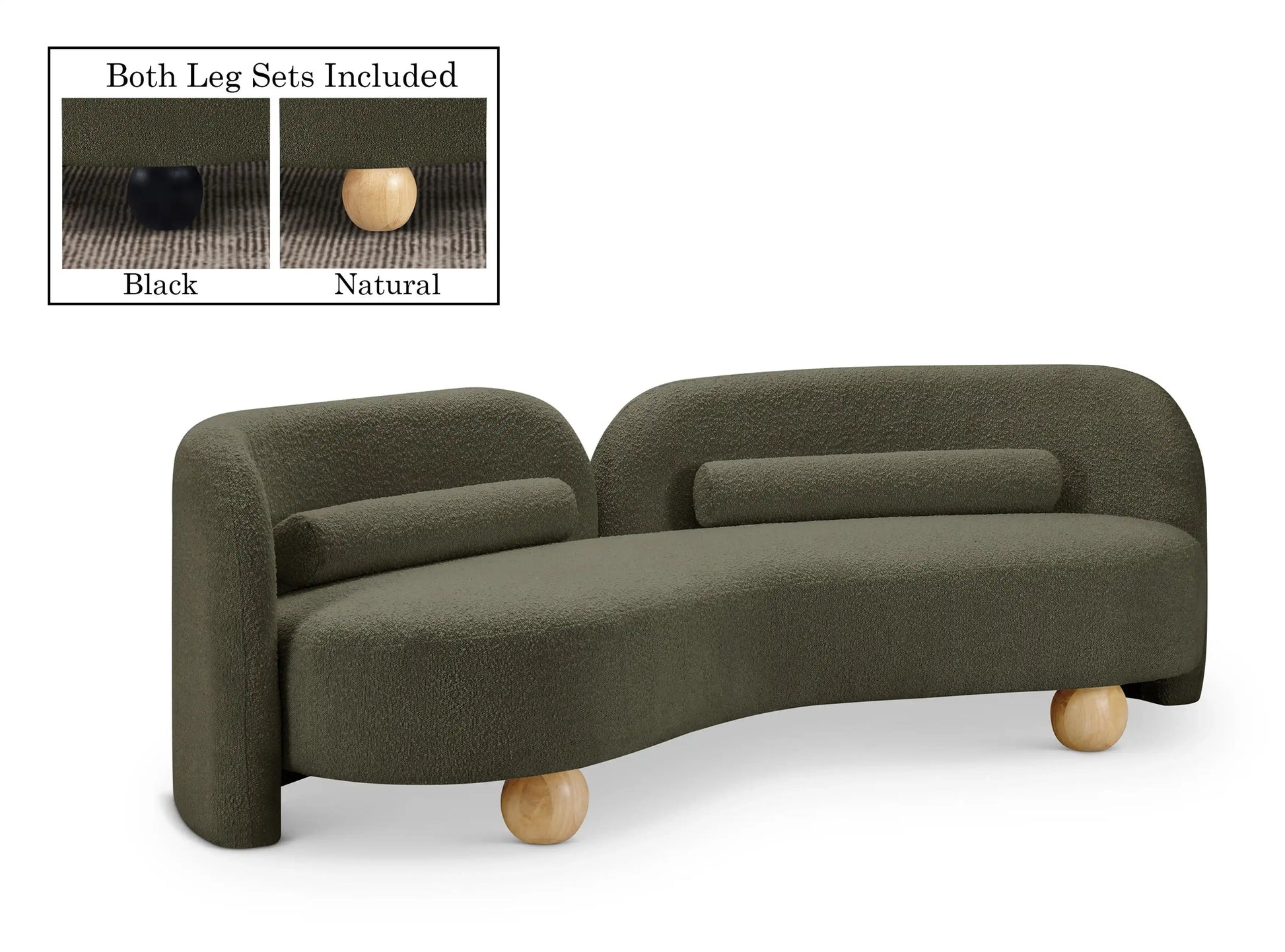 Daphne - Boucle Sofa - Best Buy Furniture