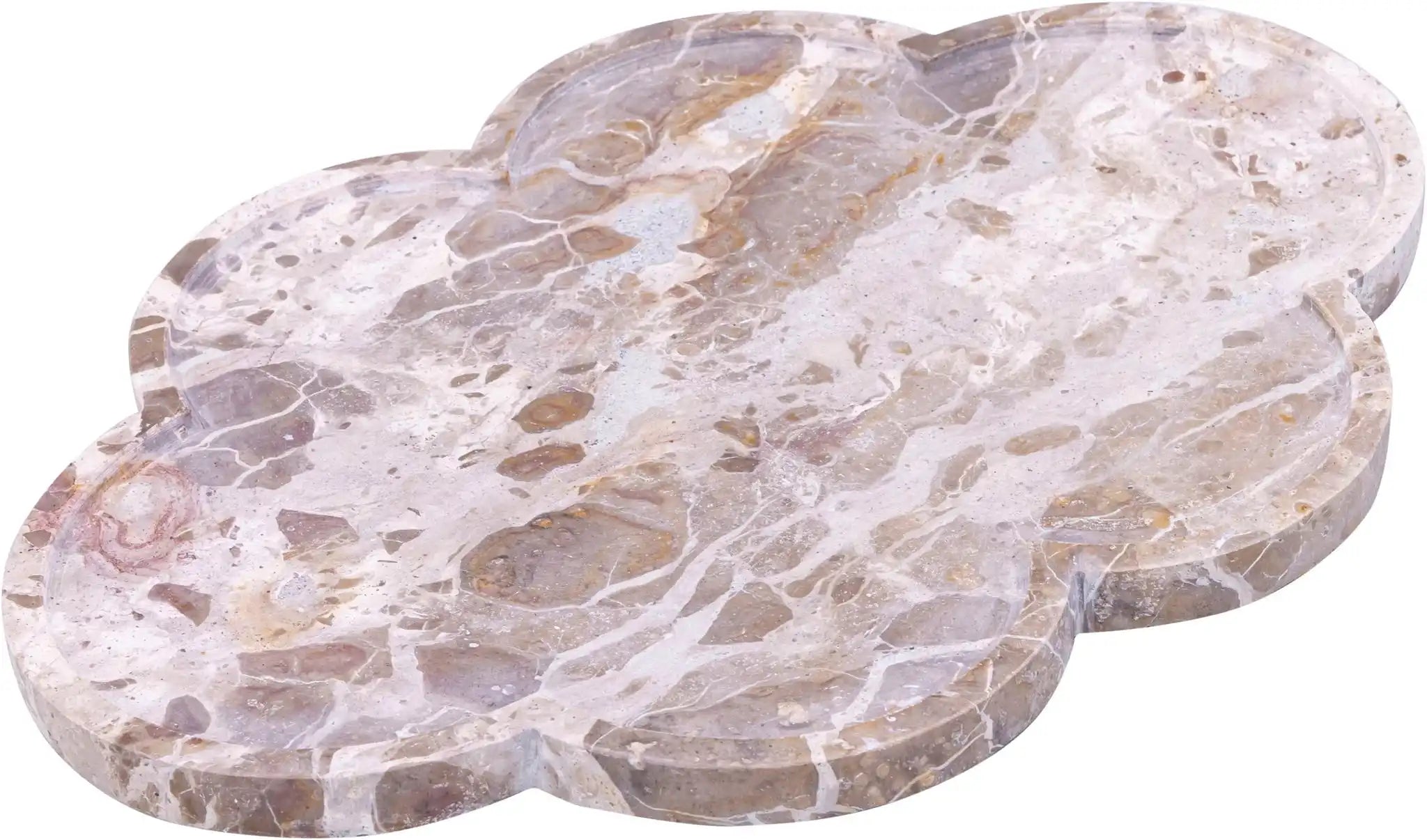 Rimini - Marble Clover Shaped Tray