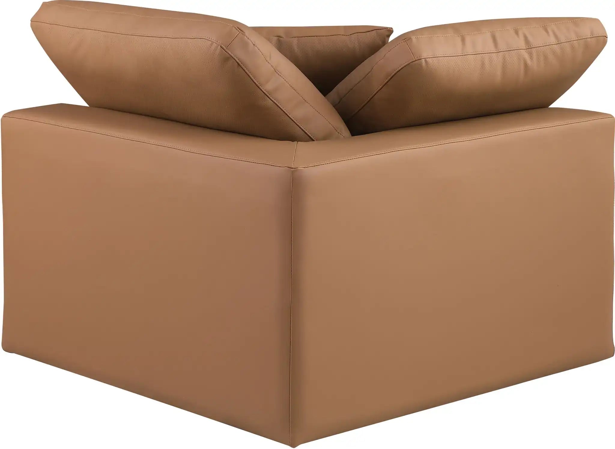 Comfy - Faux Leather Corner Chair
