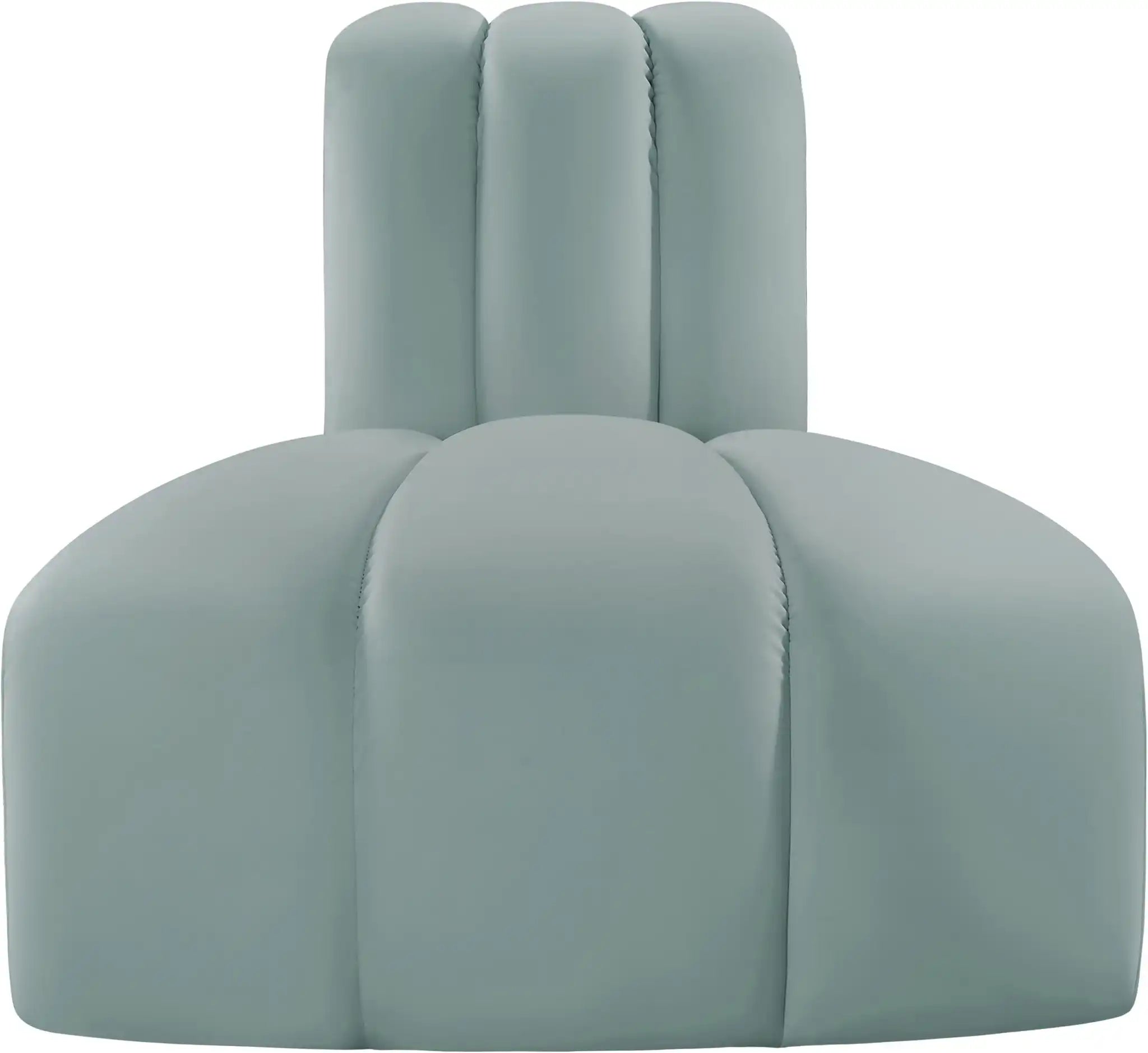Arc - Faux Leather Reverse Corner Chair