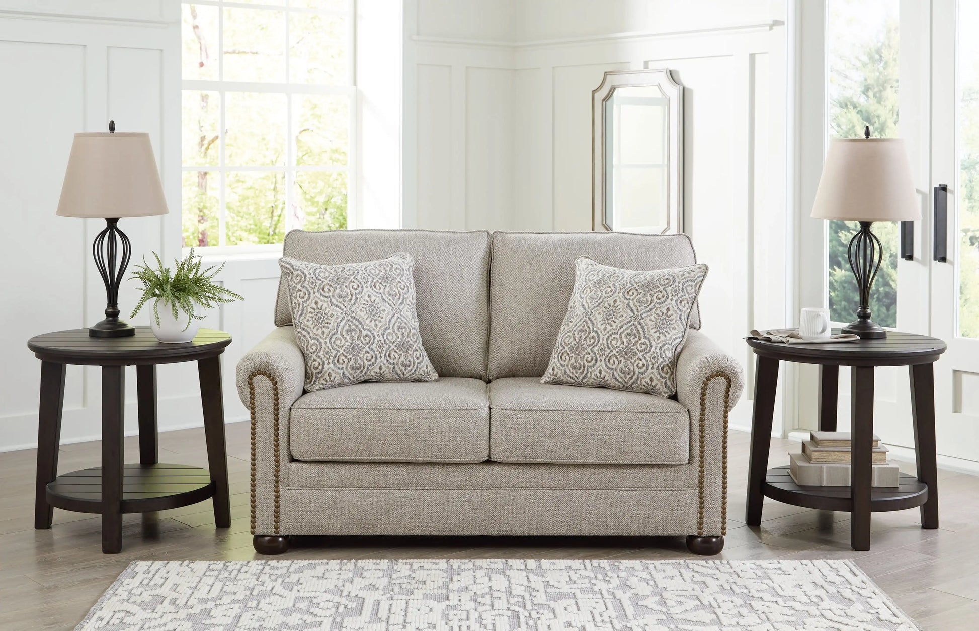 Gaelon - Loveseat - Dune - Best Buy Furniture