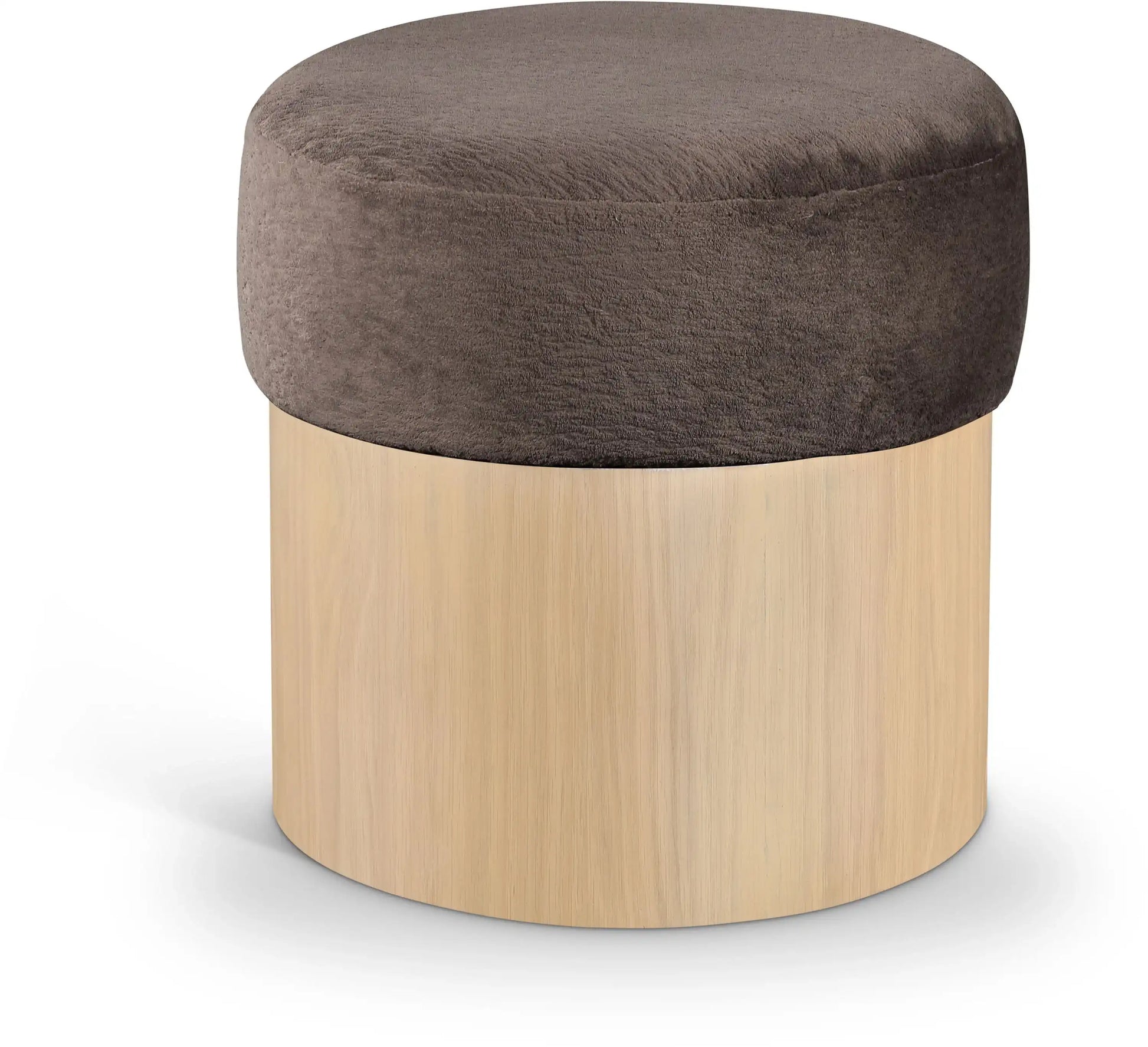 Nimes - Ottoman / Stool With Natural Base - Best Buy Furniture