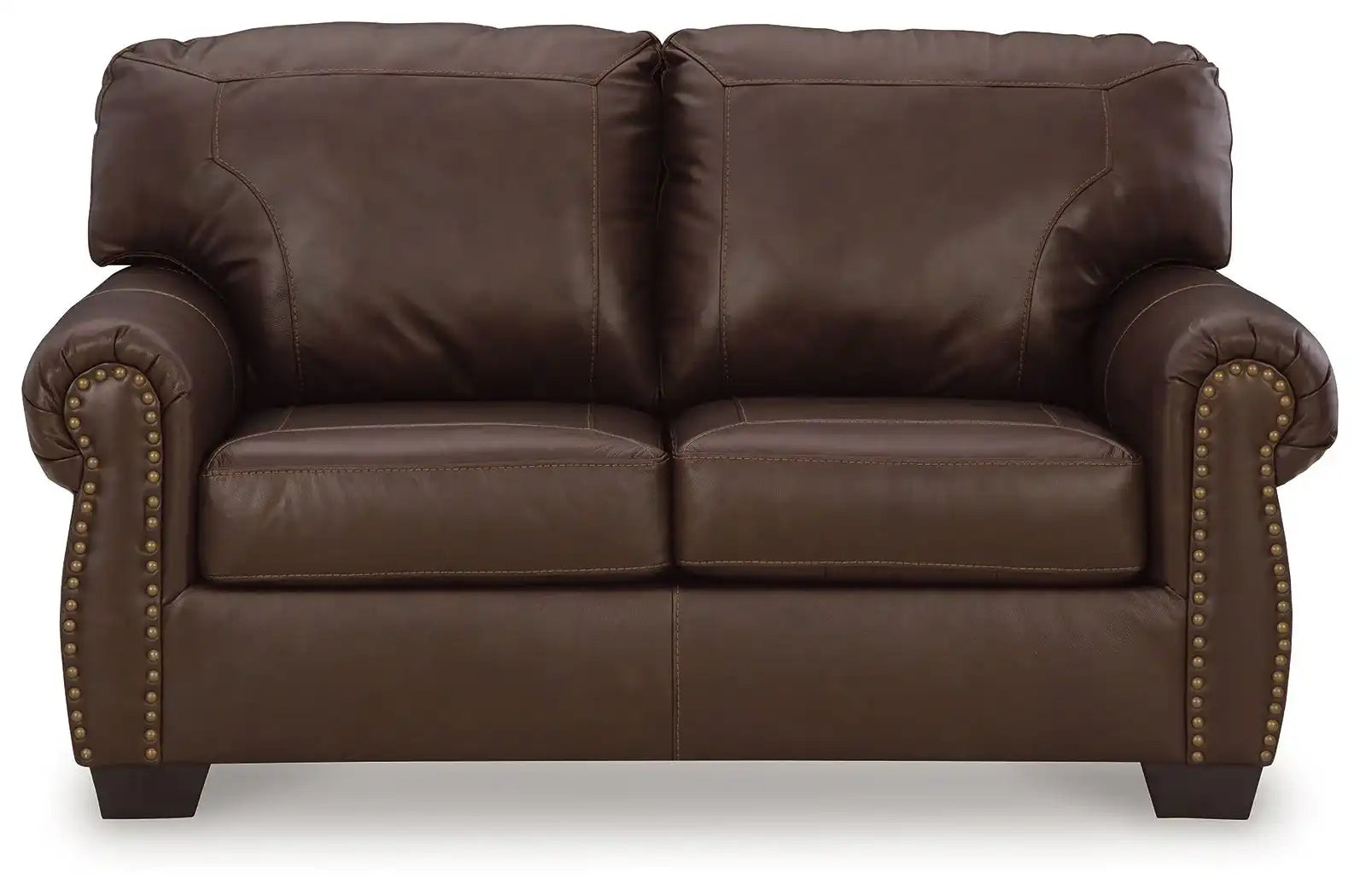 Colleton - Loveseat - Dark Brown - Best Buy Furniture