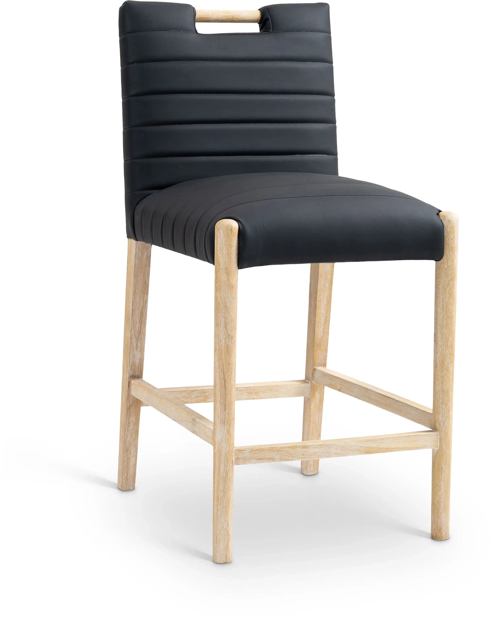 Aimee - Counter Stool - Light Brown Legs - Best Buy Furniture